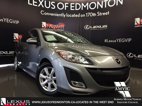 Used Silver 2010 Mazda Mazda3 HB Sport Auto GS In Depth Review | Lethbridge Alberta