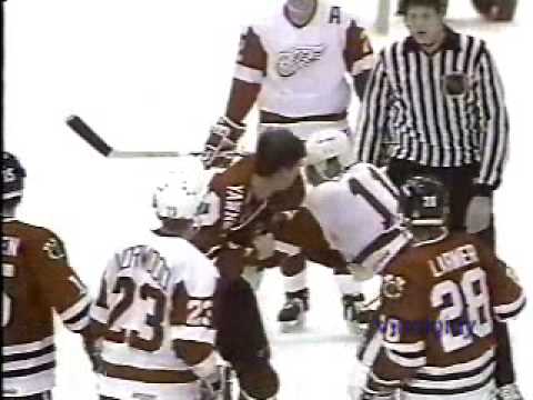 Trent Yawney vs Shawn Burr