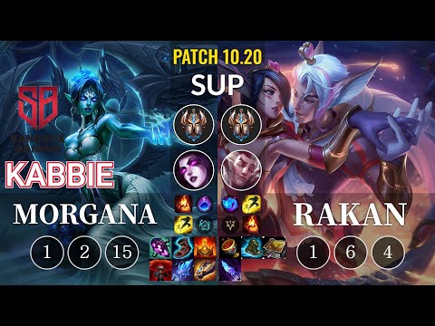 SB Kabbie Morgana vs Rakan Sup - KR Patch 10.20