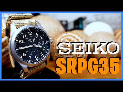 Seiko 5 Sports Field Watch Full Review | SRPG35