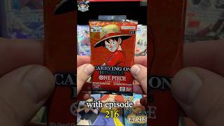 Ep 216 OP13 One Piece Carrying on His Will #onepiece #onepiecetcg #shorts