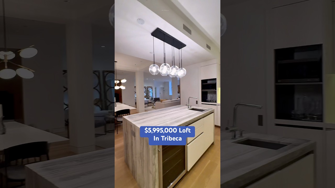 $5,995,000 Loft in Tribeca!