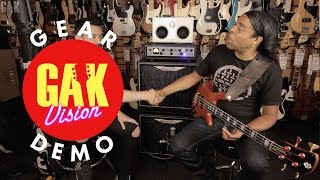 Video thumbnail for Ashdown B-Social bass amp demo with Doug Wimbish at GAK by GAK