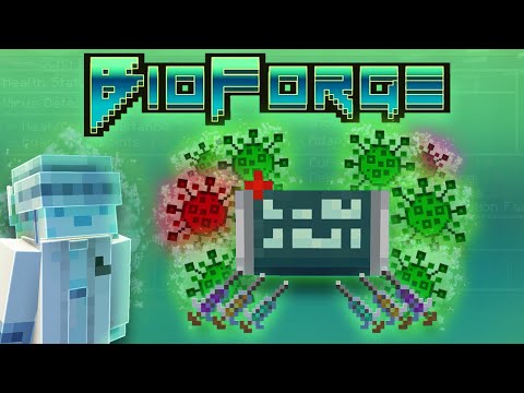BioForge - Create Your Virus | Minecraft 1.20.1 | Mod Showcase