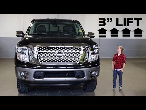 3" LIFTED 2018 Nissan Titan Platinum Reserve Highlights