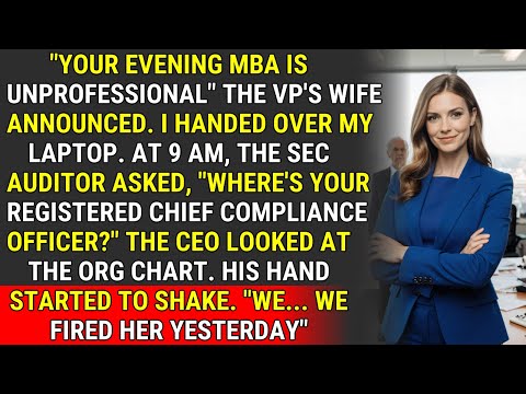 Fired for My MBA? The SEC Had the Last Laugh ♟️ | #CareerCheckmate