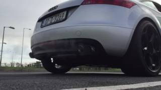 Mk2 Audi TT. 2.0TFSI Custom dual exit exhaust with resonator delete.
