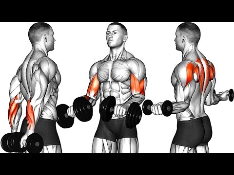 5 Minutes - Arm Workout With Dumbbells Only (Get Bigger Arms)