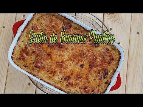 #122 Gratin de Bananes Jaunes 🇬🇵, Plantain Gratin.