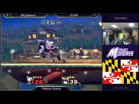 Project Mondays - Junebug (Meta Knight, Ganon) vs Hat (Sheik) PM Grand Finals - Project M 3.5