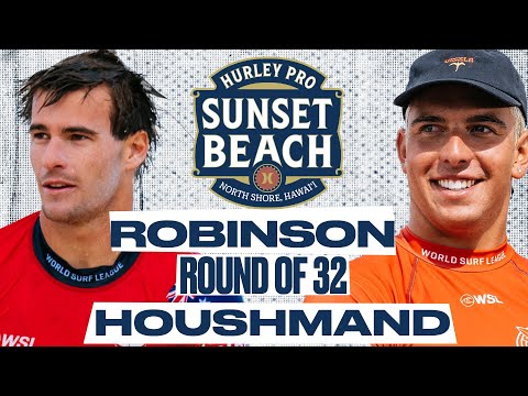 Jack Robinson vs Cole Houshmand | Hurley Pro Sunset Beach - Round of 32
