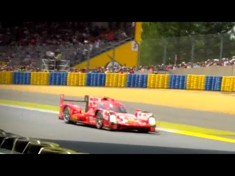 REBELLION R-ONE - AER LOUD ENGINE SOUND (24 HOURS OF LE MANS 2015)