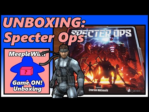 GAME ON! - Unboxing: Specter Ops - Stealth Strategy With Miniatures (2022/08/12)