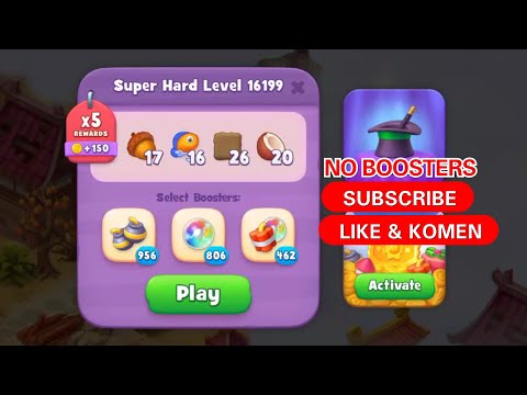GARDENSCAPES SUPER HARD LEVEL 16199 NO BOOSTERS | MARI MAIN BERSAMA