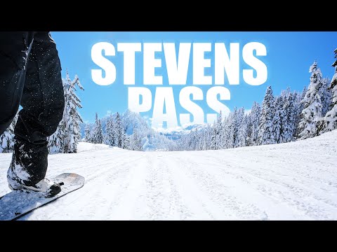 The Ultimate Snowboarding Adventure at Stevens Pass!