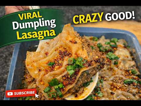 Viral Dumpling Lasagna ~ Is It Worth The Hype?!