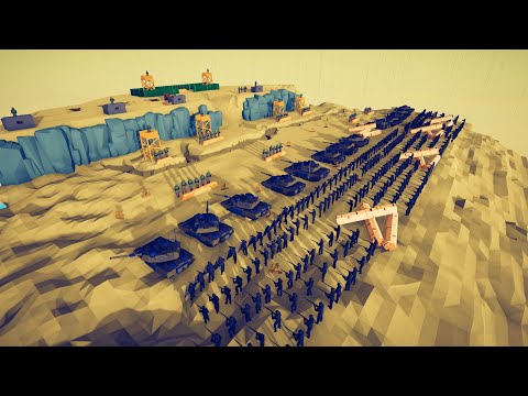 CAN 100x SPEC OPS SOLDIER CAPTURE ENEMY BASE? - Totally Accurate Battle Simulator TABS