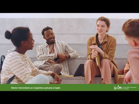 Conoce el Máster en Lingüística Aplicada al Inglés de la UAM