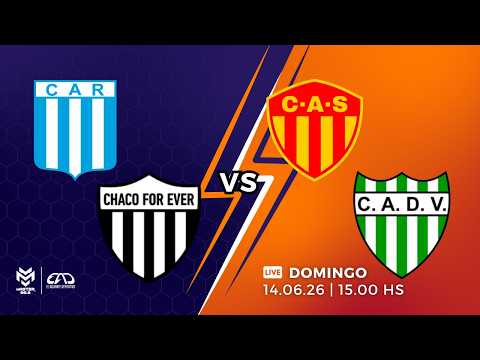 🔴 Racing de Córdoba vs. Chaco For Ever | Sarmiento vs Defensores de Vilelas | El Aguante Deportivo
