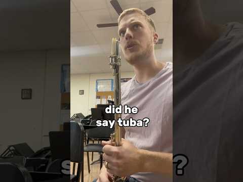 Recruiting a tuba for band