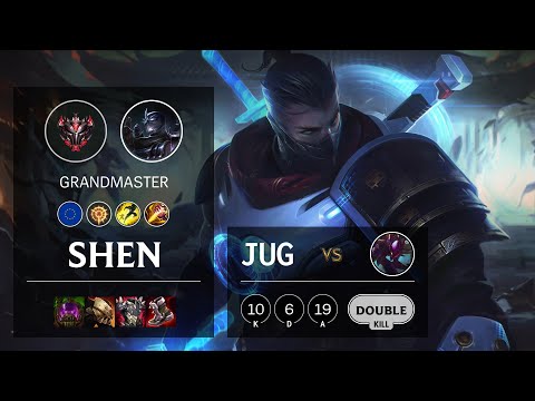 Shen Jungle vs Kha'Zix - EUW Grandmaster Patch 10.25