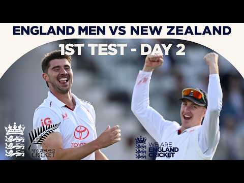 Gay Hits Debut 50 as 17 More Wickets Fall! | Highlights - England v New Zealand | Rothesay Test 2026
