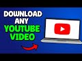 How To Download Any YouTube Video For FREE 2026