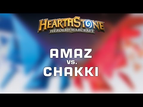 Hearthstone - Amaz vs. Chakki - WCA LAN Pro Qualifier - Semi Final