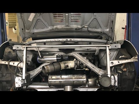 The 1.8 20V Turbo swapped Toyota MR-S gets an exhaust and air/water intercooler...