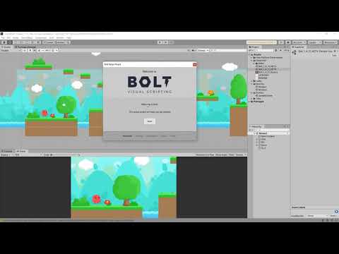 1 UNITY BOLT Créer un jeu sans coder Préparation du projet