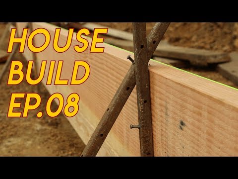 YouTube video about Build the Forms: Drive Stakes Every 3 Feet