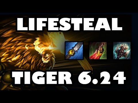 Lifesteal DPS | Bloodrazor Tiger Udyr Jungle Guide [6.24]