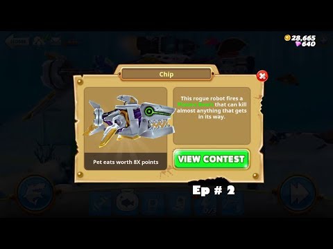 Win *New Pet* Chip (Robo Baby) Live Contest Episode 2 - Hungry Shark World