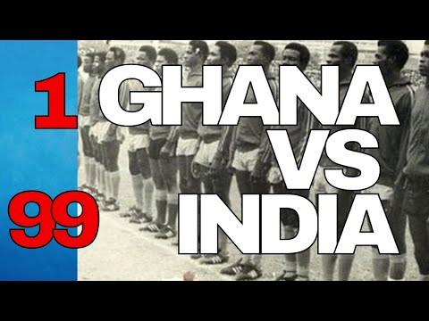 The Day India Beat Ghana 99 - 1 in Football