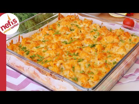 Sevmeyene Bile DİLİM DİLİM YEDİRİR 💯 Börek Tadında Fırında Karnabahar