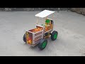 How To Make Machis Box Mini Tractor At Home