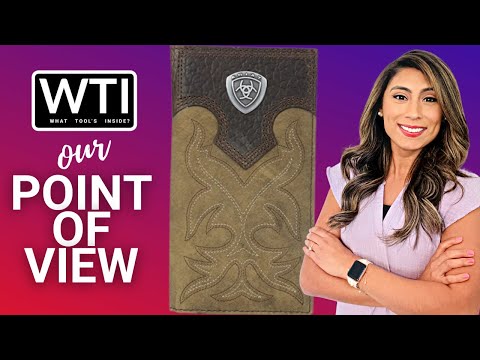 Ariat Men's Boot-Embroidery Wallets - WTI product video review