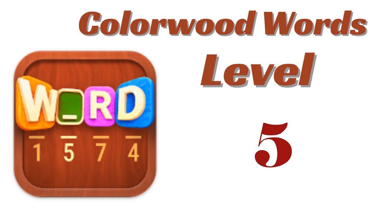 Colorwood Words level 5