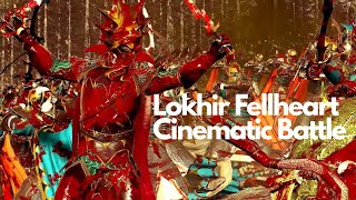 Totalwar Warhammer - Lokhir Fellheart (Cinematic Battle)