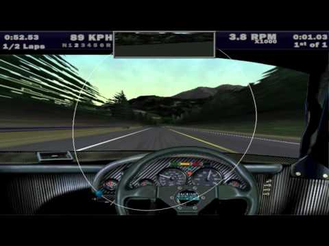 Need For Speed III: Hot Pursuit - Jaguar XJR-15 Speed Test