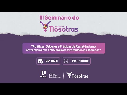 III Seminário Nosotras
