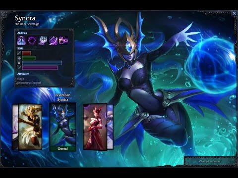 Atlantean Syndra Skin Spotlight Gameplay 1080p HD League Of Legends