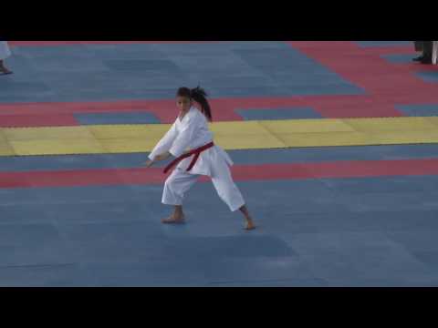 2016 Pan American Junior Championship 14-15 Female Kata Jennifer Gordillo Ecuador
