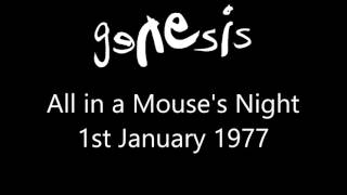 Genesis - All in a Mouse&#39;s Night (Live)