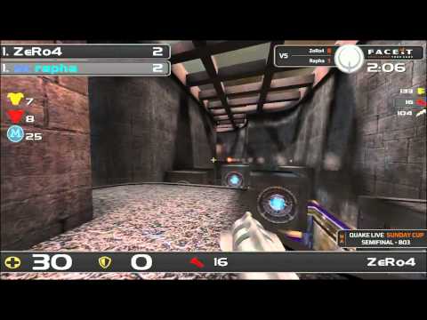 FACEIT TV - QL North American Sunday Spring Cup #3 (SEMI FINAL: ZeRo4 vs. Rapha)