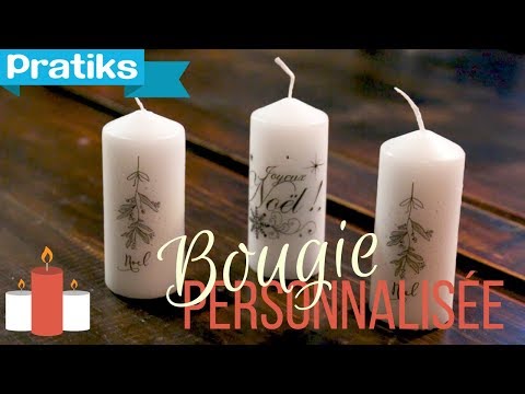 DIY de Noël : comment customiser des bougies