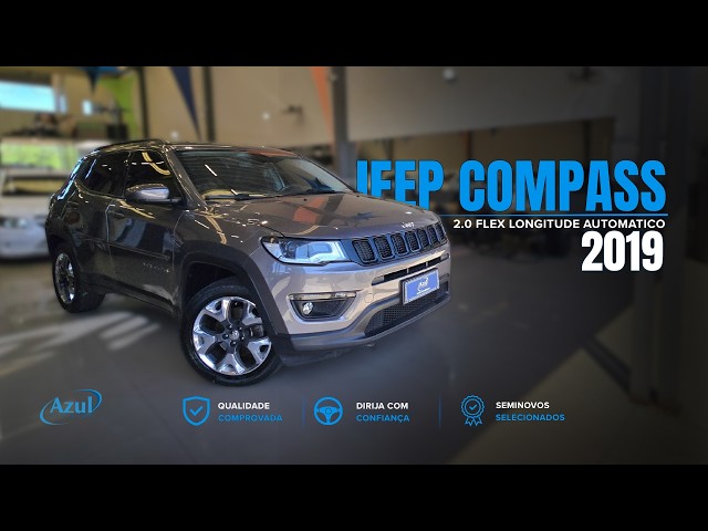 Vídeo JEEP COMPASS 2.0 16V FLEX LONGITUDE AUTOMATICO