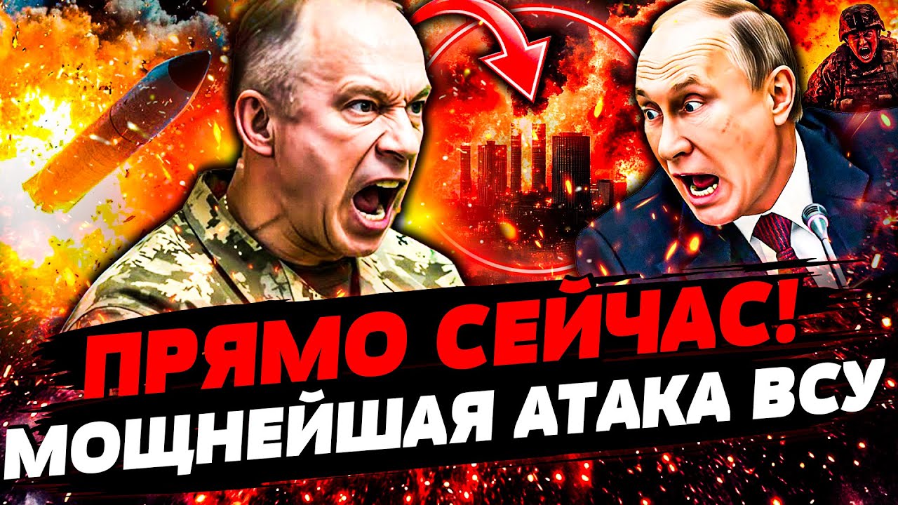 💥ЭТО ЗА КИЕВ! СЫРСКИЙ ОТДАЛ ПРИКАЗ! МГНОВЕННАЯ МЕСТЬ ВСУ: РФ В ОГНЕ! ФРОНТ РА?