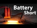 Melting metal with Batteries