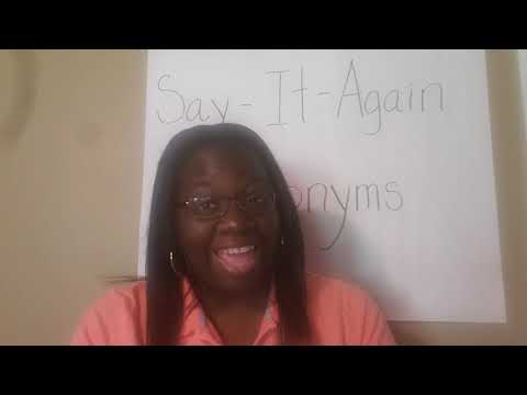 Synonym Wrap Up